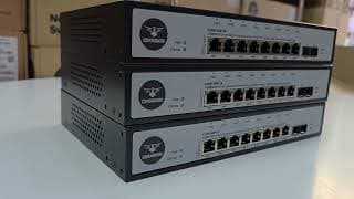 E1100-8MP-2X -- COMMANDO Scout E1100 8x2.5G Full PoE/PoE+ 2x10G SFP+ 150W Multi-Gig Unmanaged Switch