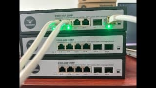 E300-4GP-2SFP -- COMMANDO 4+2 Gigabit 65W Full PoE/PoE+ Switch w/ 2SFP Uplinks