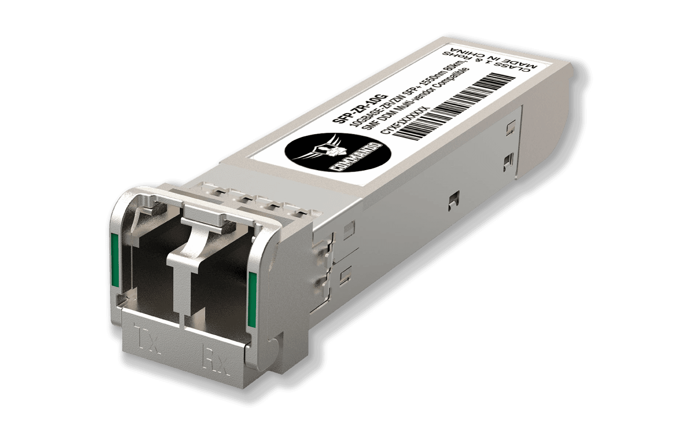 COMMANDO FiberX 10GBASE-ZR/ZW SFP-ZR-10G Data Sheet