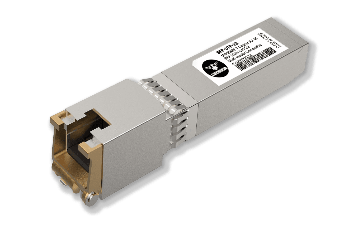 COMMANDO CopperX 1000BASE-T SFP-UTP-1G Data Sheet