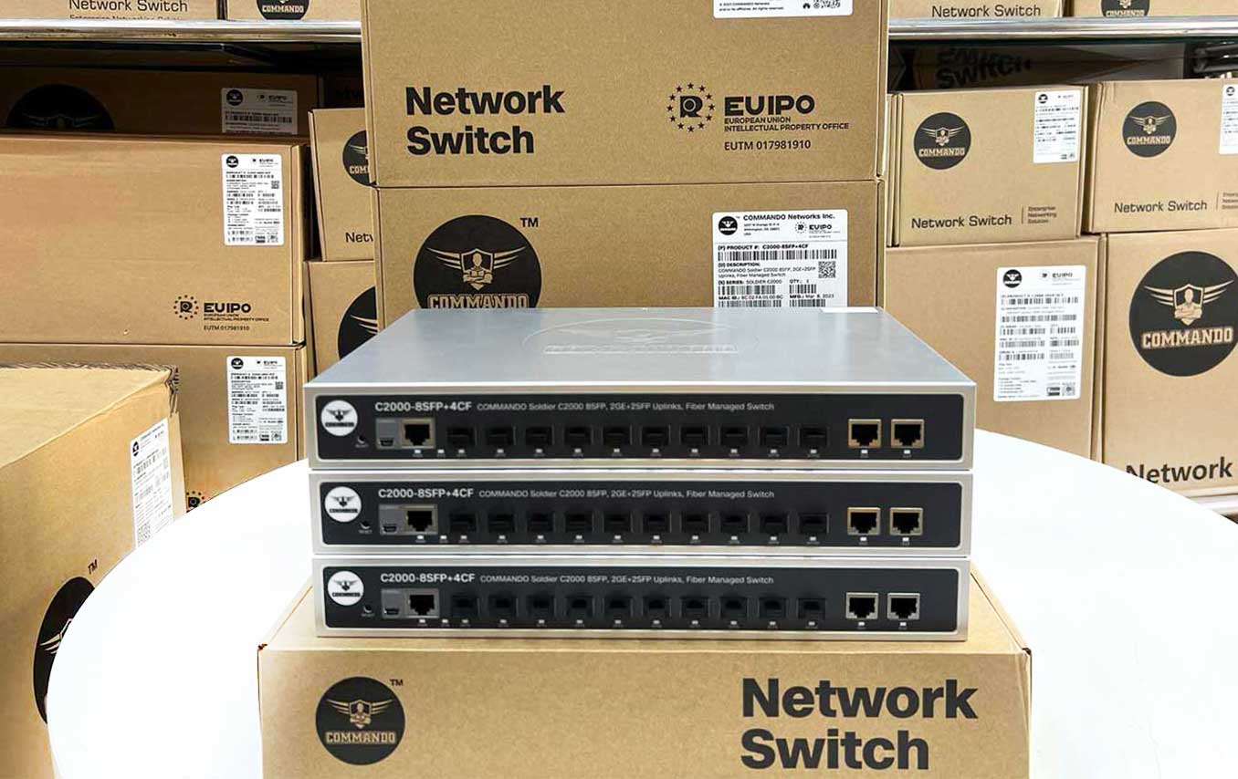 COMMANDO Soldier C2000 Series Managed Switches