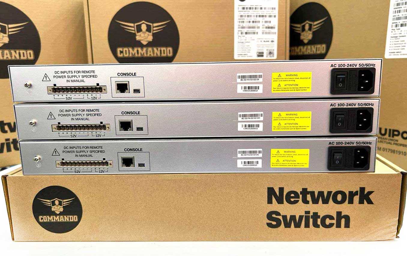 COMMANDO Soldier C2000 Series Managed Switches