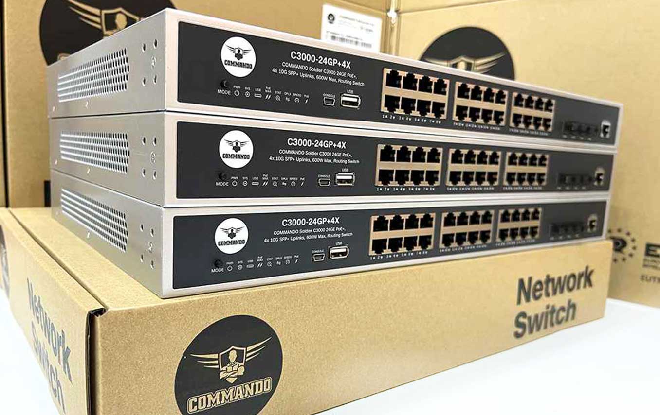 COMMANDO Soldier C3000 Series Routing Switches