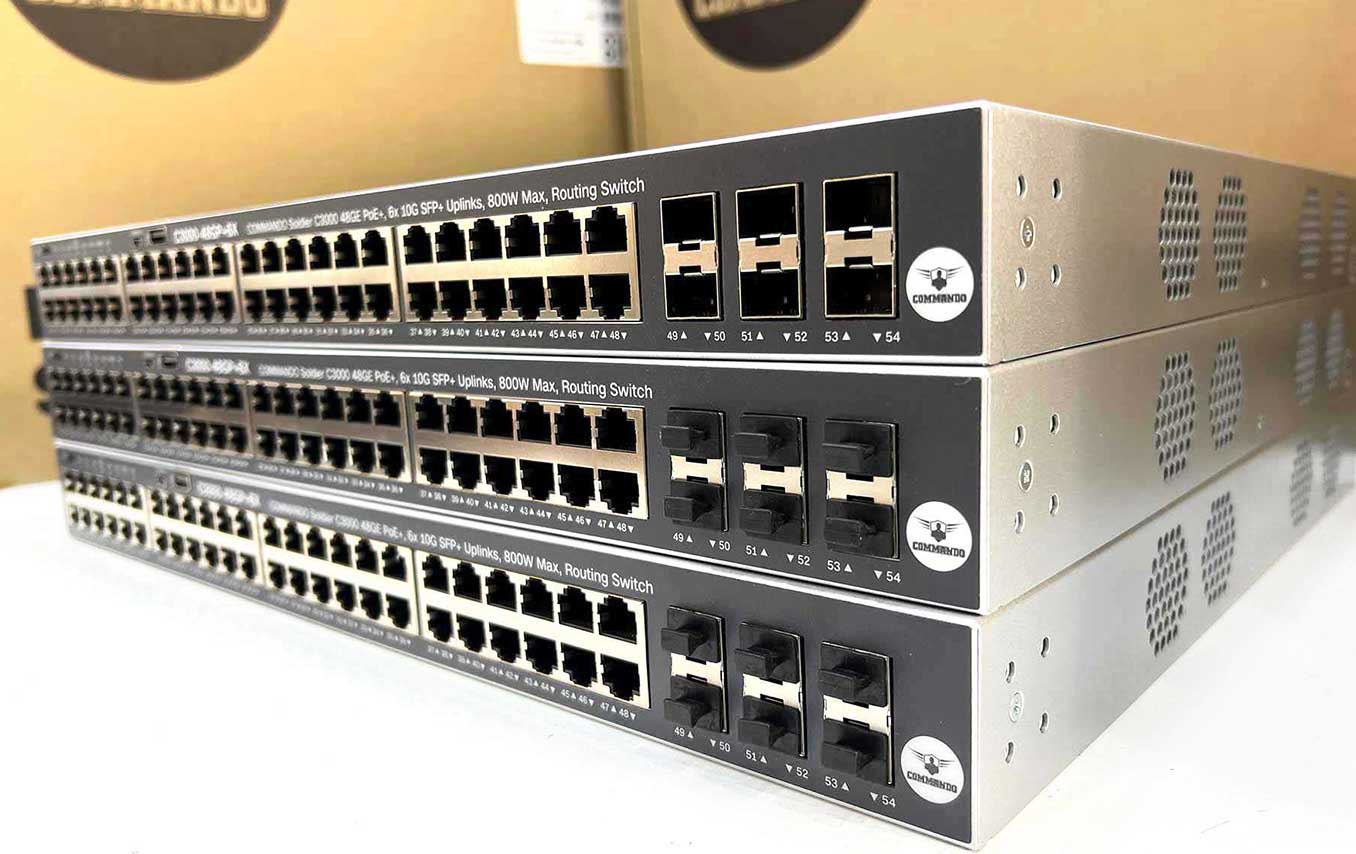 COMMANDO Soldier C3000 Series Routing Switches