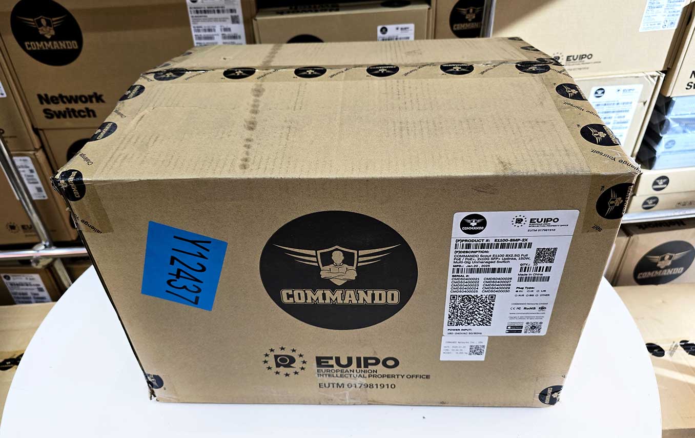 COMMANDO SCOUT E1100 Series Multi-Gig Unmanaged Switches