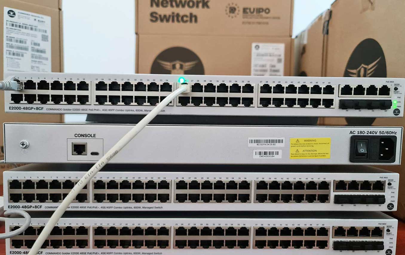 COMMANDO Soldier E2000 Series Managed Switches